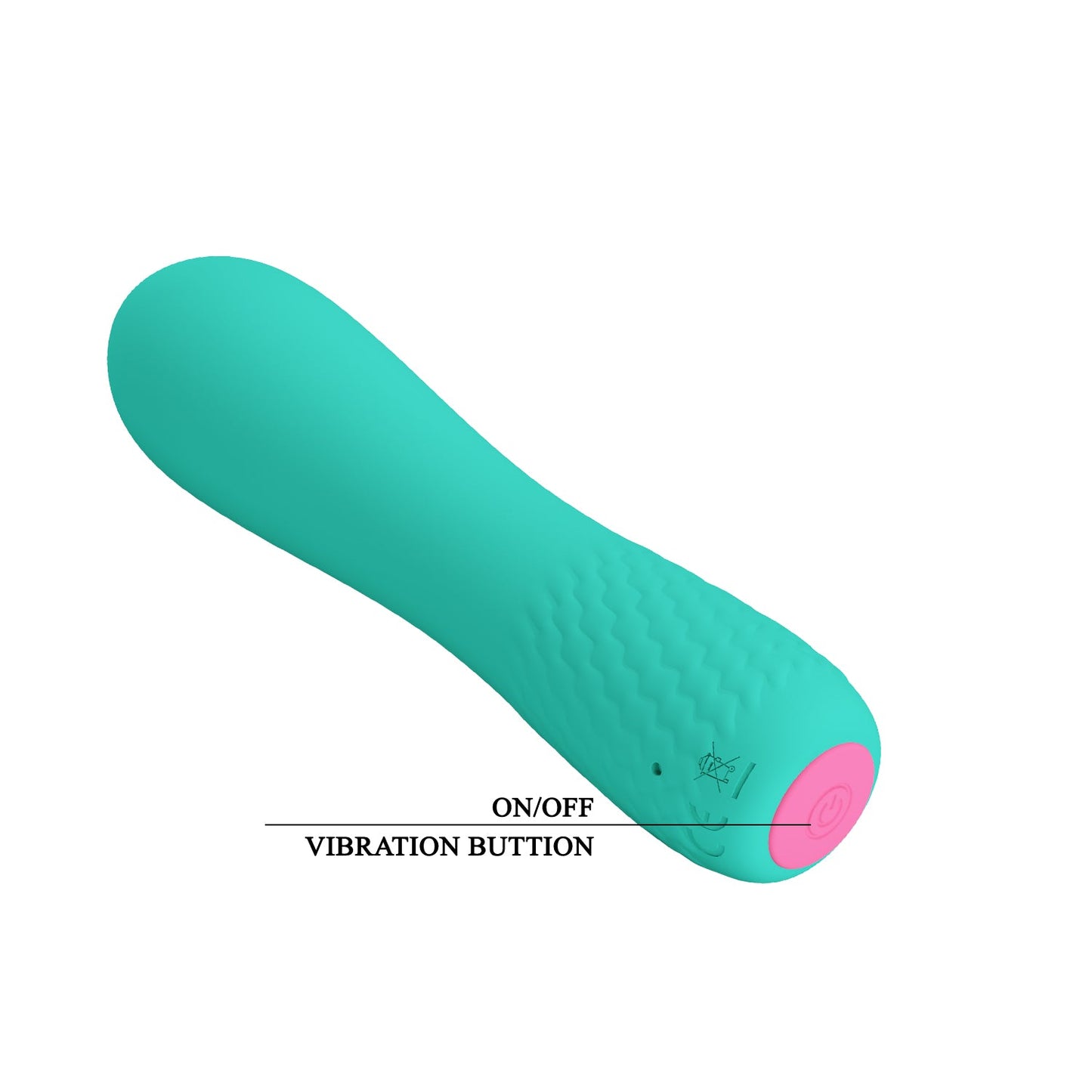 Pretty Love "Elfin" Mini Vibrator Aqua - Redshoe - Essentials for her - Pleasures for Both 2