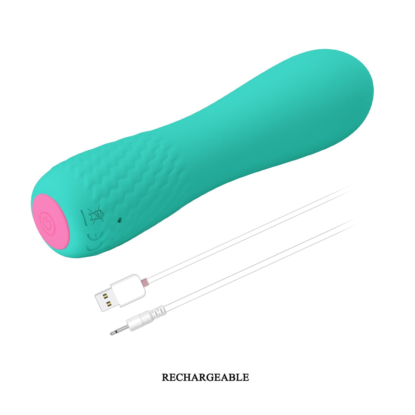 Pretty Love "Elfin" Mini Vibrator Aqua - Redshoe - Essentials for her - Pleasures for Both 2