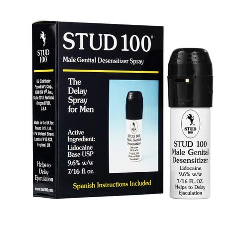 Stud 100 Male Genital Desensitizing Spray 12.9mL - last longer, give her pleasure. 2