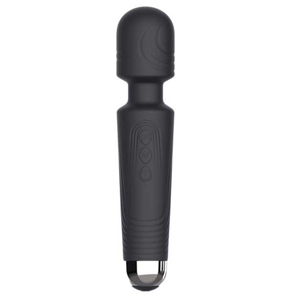 SXE – Juliet USB, 20 x Mode Clitoral & Massage Wand (Black) - Redshoe - Essentials for her - Pleasures for Both 2