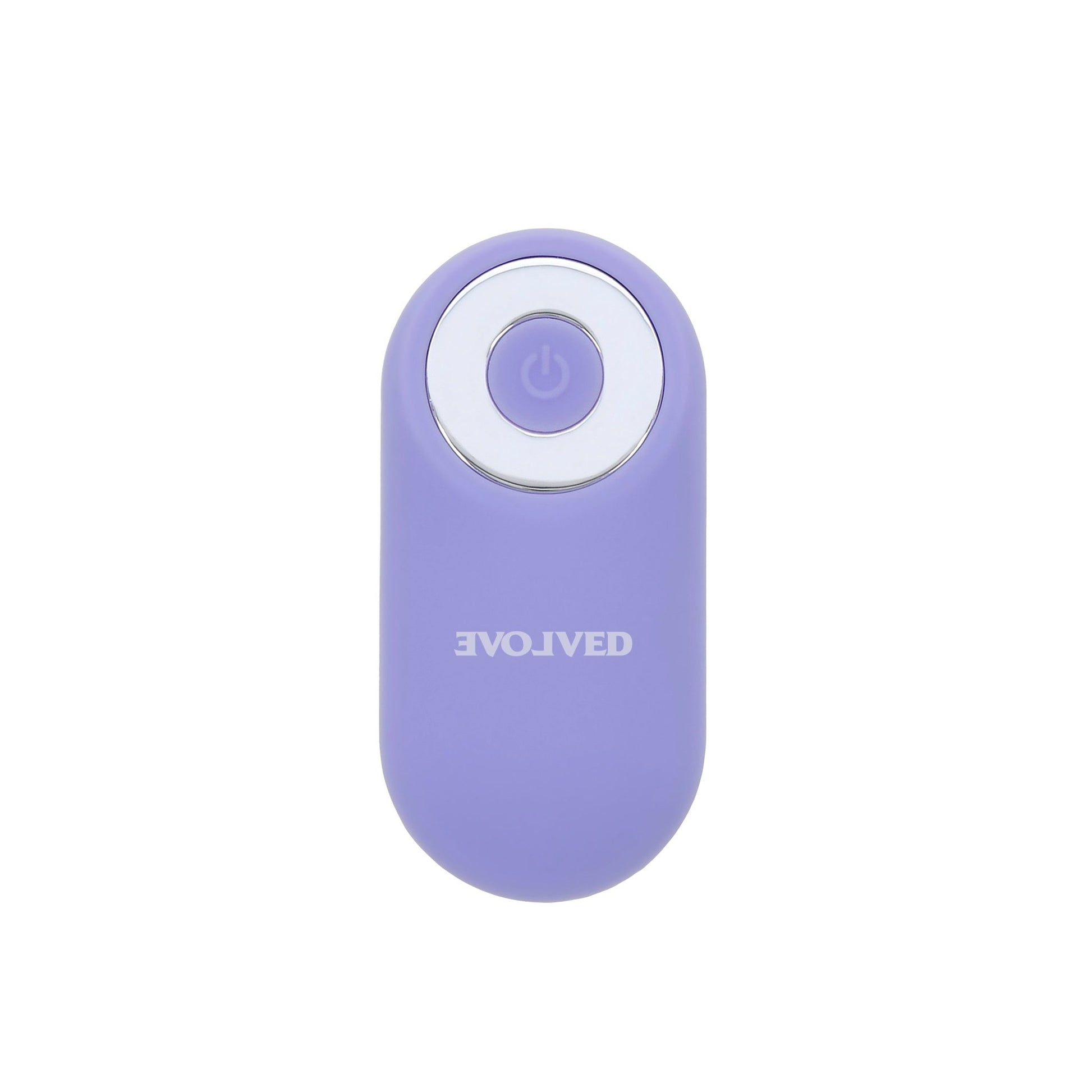 Evolved EVERY WAY PLAY Wearabe Vibrator remote control on a white background