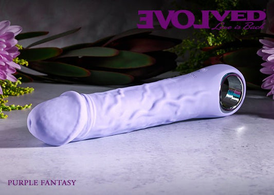 Evolved PURPLE FANTASY Phallic Multi - Speed Vibrator - Redshoe - Essentials for her - Pleasures for Both