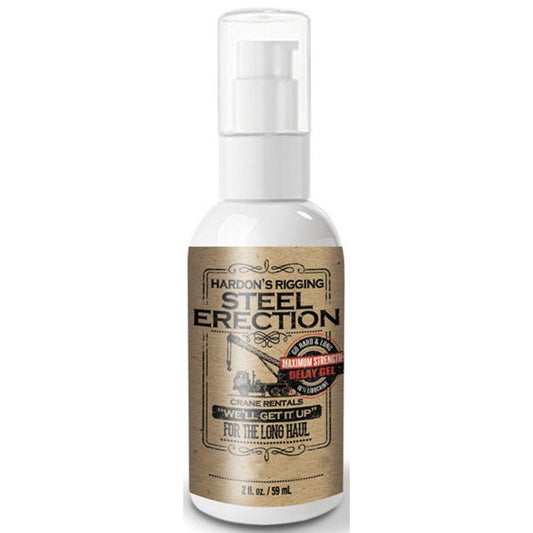 Hardon's Rigging Steel Erection USA - Made Ejaculation Delay Spray for Confidence & Control (59ml)