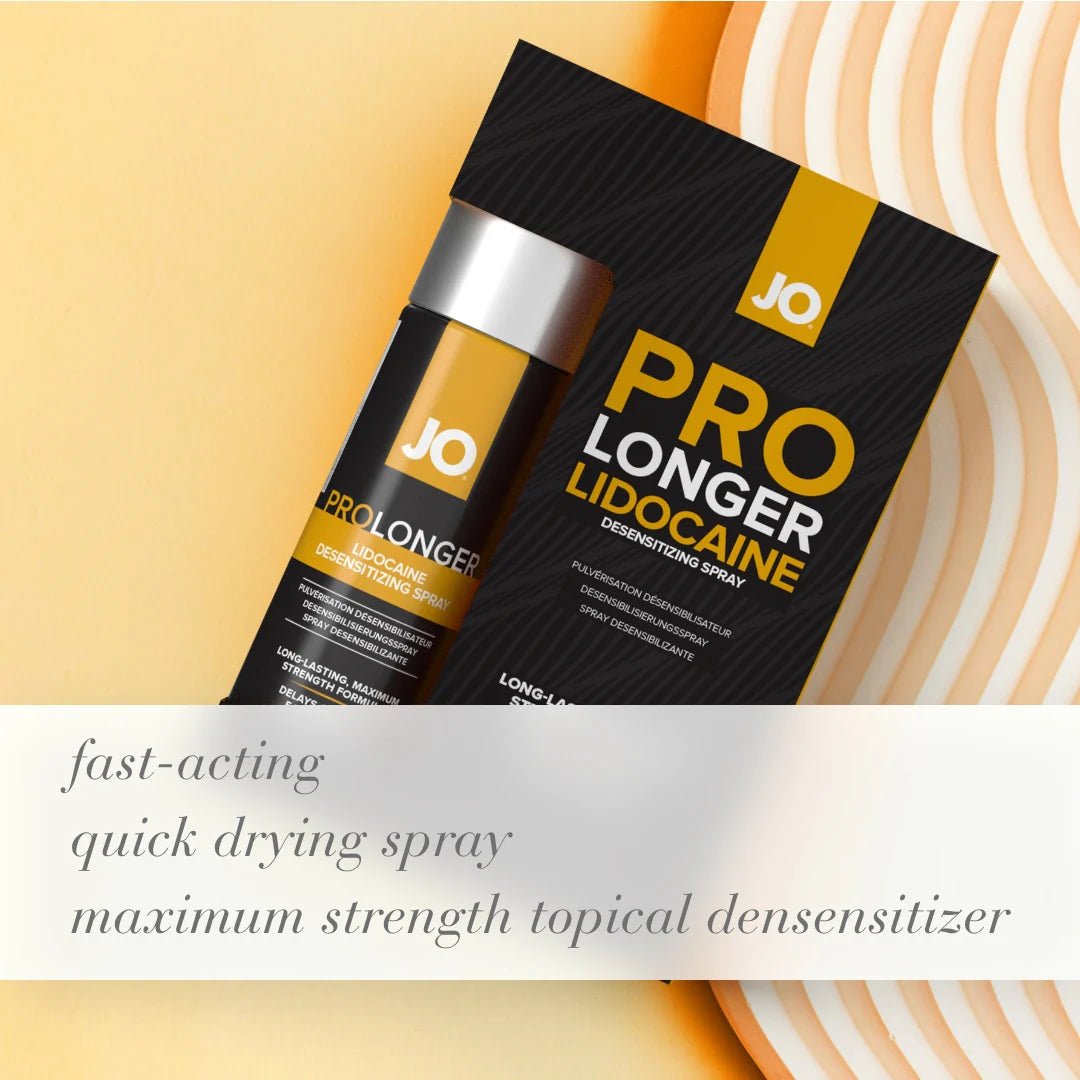 JO Prolonger Spray with Lidocaine - last longer (60mL) - Redshoe | Essentials for her, pleasures for both. 2