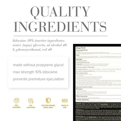 JO Prolonger Spray with Lidocaine - last longer (60mL) - Redshoe | Essentials for her, pleasures for both.