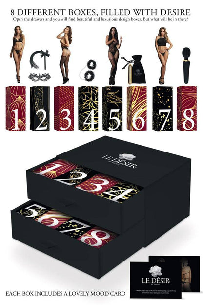 Le Désir Sexy Lingerie Calander Gift Box- multi-gift set from Le Desir - Lingerie & Kink Accessories - SAVE 50%!