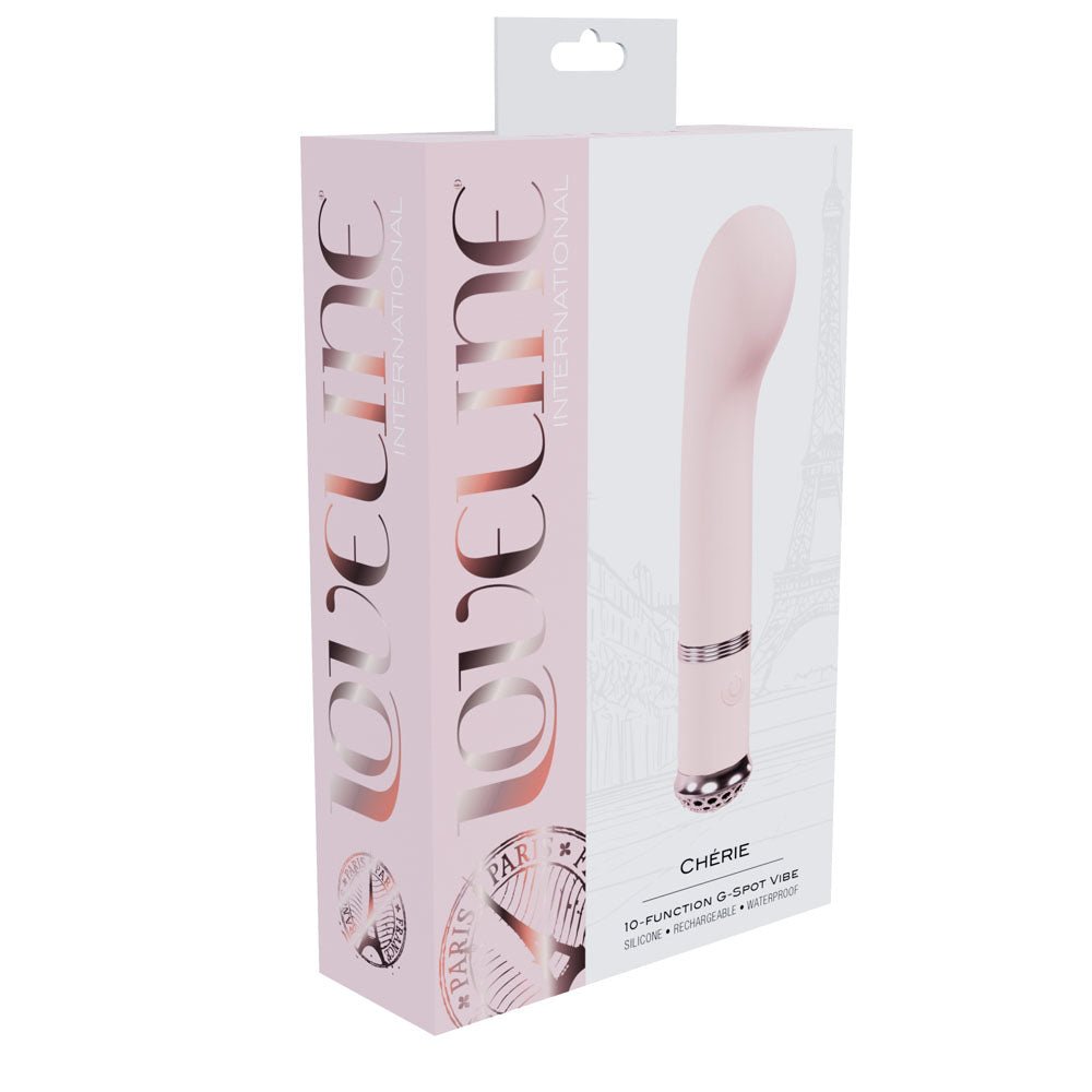 LOVELINE Cherie - Pink G - spot vibe with 10 x function modes. - Redshoe - Essentials for her - Pleasures for Both 2