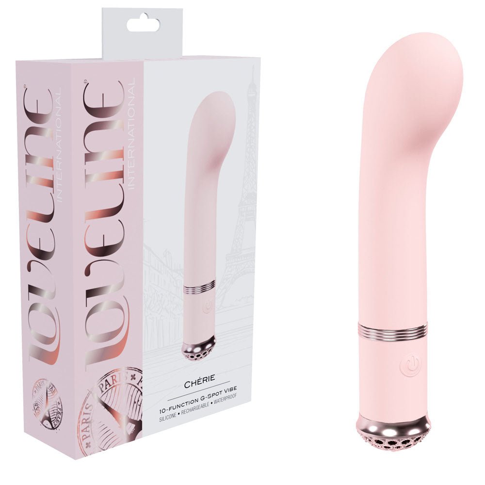 LOVELINE Cherie - Pink G - spot vibe with 10 x function modes. - Redshoe - Essentials for her - Pleasures for Both 2
