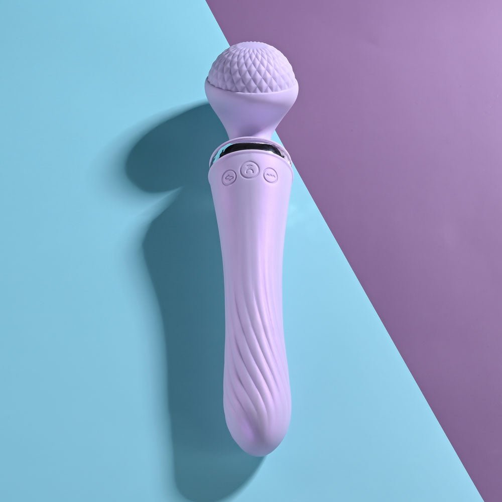 Playboy Pleasure Vibrato DUAL - ENDED vibrating Wand! - Redshoe - Essentials for her - Pleasures for Both 2