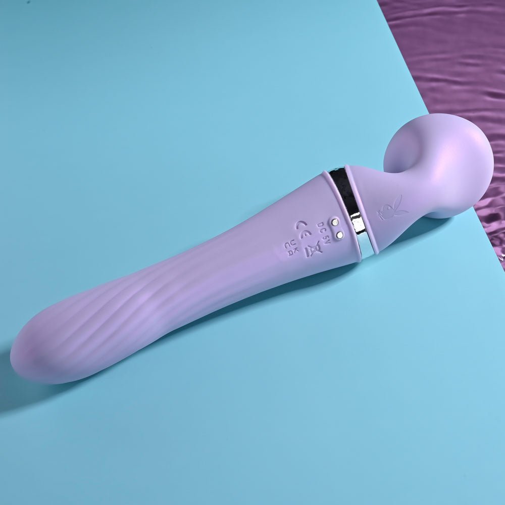 Playboy Pleasure Vibrato DUAL - ENDED vibrating Wand! - Redshoe - Essentials for her - Pleasures for Both