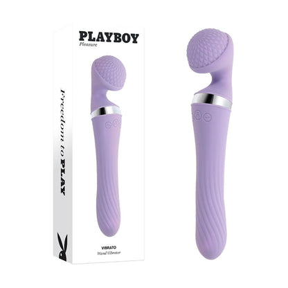 Playboy Pleasure Vibrato DUAL - ENDED vibrating Wand! - Redshoe - Essentials for her - Pleasures for Both