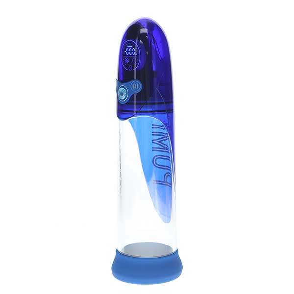 PUMPED Aqua-Pro Submersible Automatic AI Enabled Male Masturbator Blue Redshoe - Essentials for her - Pleasures for Both