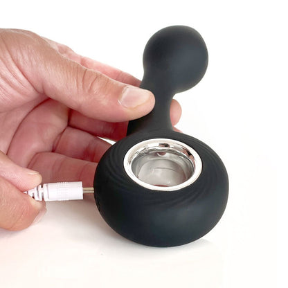 VERS Rechargeable Silicone G Spot Vibe (waterproof) (Black) - Redshoe - Essentials for her - Pleasures for Both